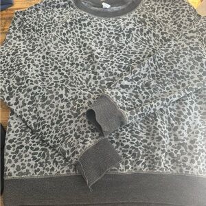 Old Navy animal print sweatshirt